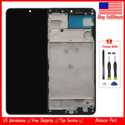 LCD Display Digitizer Touch Screen with Frame For Samsung A22 4G SM-A225M A225F