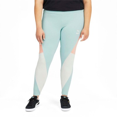 

Леггинсы с высокой талией Puma Clsx Plus Womens Blue Athletic Casual 533296-76, Синий, Puma Clsx High Waist Leggings Plus
