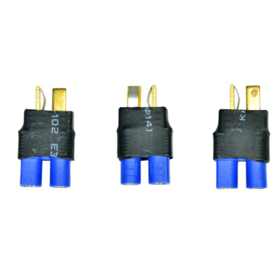 3 Female EC3 to Male T-plug Deans Connector Adapter US STOCK