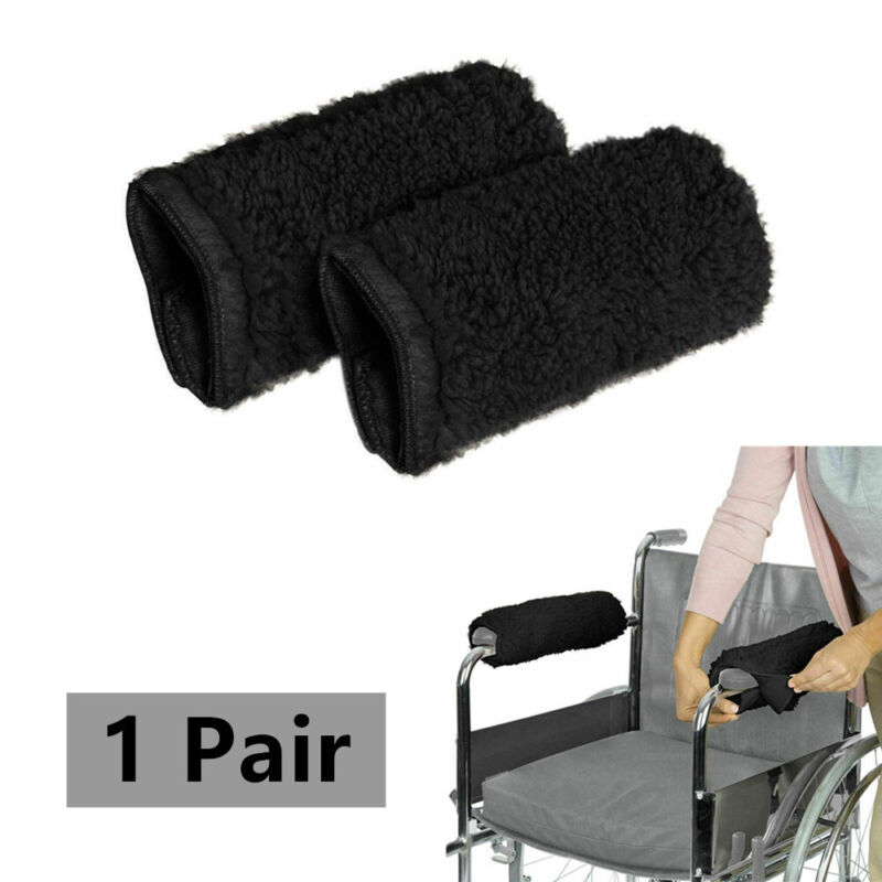 Wheelchair Office Chair Armrest Covers Soft Support Cushion Pads Accessories