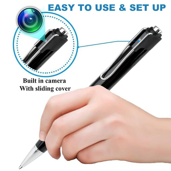 Hidden Cam Pocket Pen Camera 1080P HD Mini Body Video Recorder DVR Security USB - Image 189