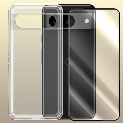 High Quality Explosion-Proof Screen Protector Soft Case fit Google Pixel 8 GKWS6