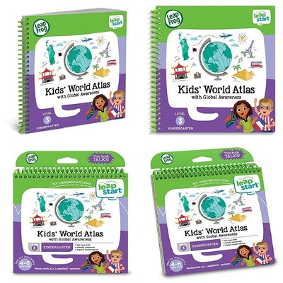 LeapFrog LeapStart Kindergarten Activity Book: Kids' World Atlas and...