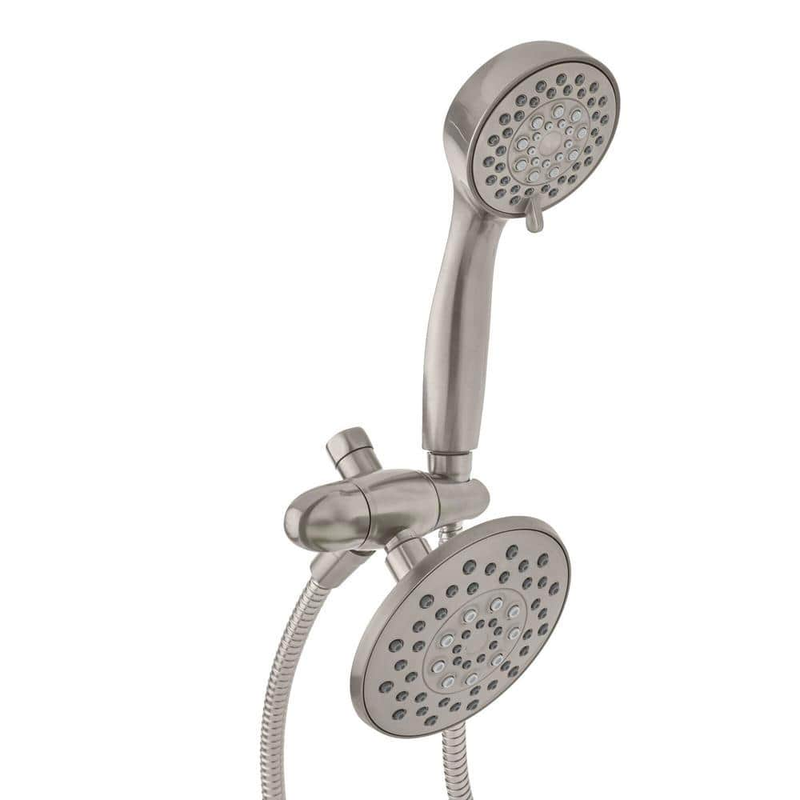 Glacier Bay Dual Shower Head Handheld Shower Head 6-Spray 5.