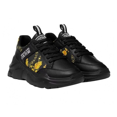 Pre-owned Versace Shoes Universal Men  75ya3sc2 Black