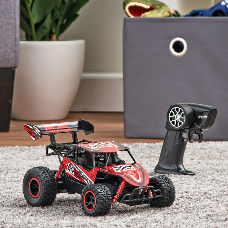Remote Control Car - Adventure Force Metal Racer Radio Controlled Vehicle, Red