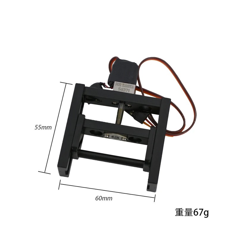 Metall Schwarz Aufzug Achse ÃNderung FÃ¼R 1/14 Tamiya Rc Truck Scania 770s 56371