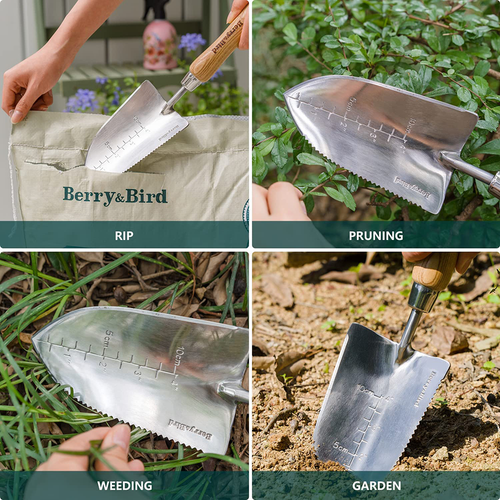 Berry&Bird Garden Tools 10 Years Warranty For Planting Transplanting Digging