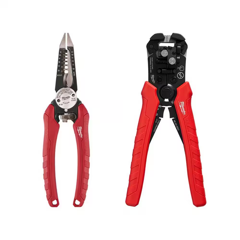 Milwaukee Pliers Wire Stripper Cutter 6 In 1 Self Adjusting Electrician Tool
