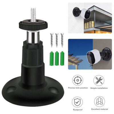 Security Camera Wall Mount Bracket Holder Stand For Arlo Pro/Wyze Cam Pan System