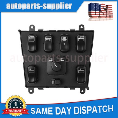 Master Electric Power Window Switch for Mercedes Benz W163 ML320 430 500 55 AMG