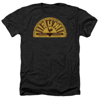 Sun Records Traditional Logo Licensed Adult T-Shirt