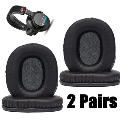 4X Replacement Ear Pads Cushion For Sony MDR-7506 MDR-V6 MDR-CD 900ST Headphones