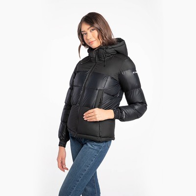 

Columbia Wmns Pike Lake II утепленная женская куртка-пуховик с капюшоном черный, Columbia Wmns Pike Lake II Insulated Hooded Puffer Jacket
