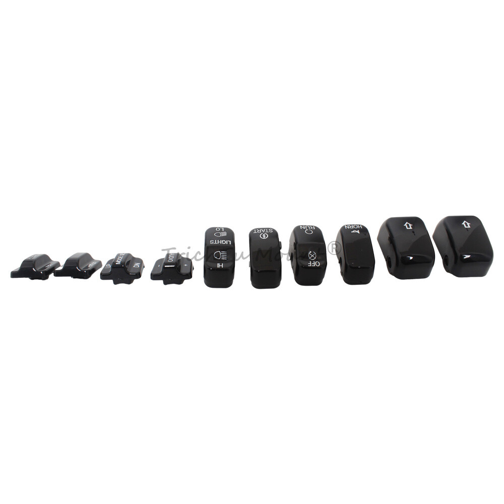 Handle Bar Control Switch Housing Caps For Harley Touring FLHTCU/ FLHTK 1996-13