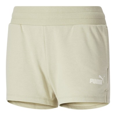 Спортивные шорты Puma Ess 4 Tr Us Женские бежевые спортивные повседневные брюки 58932533