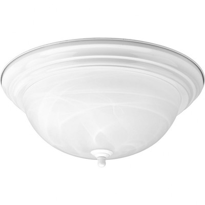 Progress Lighting P3926-30 Dome Glass - Close-to-Ceiling Light - 3 Light - Bowl
