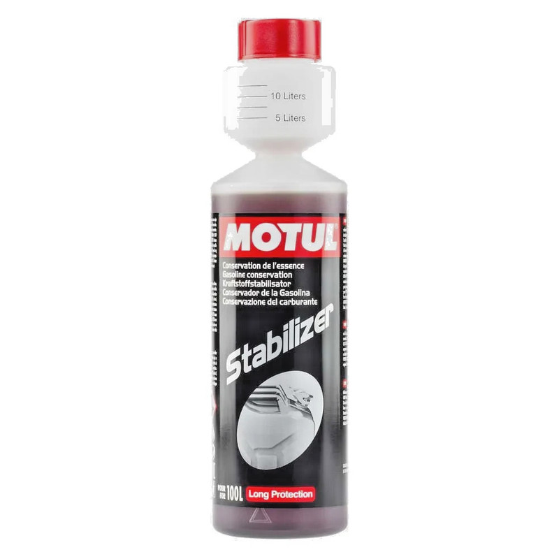Additif Stabiliseur Pour RÃ©Servoir D'Essence Motul Stabilizer - Flacon - 250 Ml