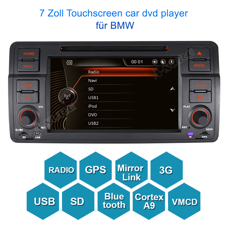 Bmw E46 Radio Navi gebraucht kaufen! 2 St. bis 60 günstiger