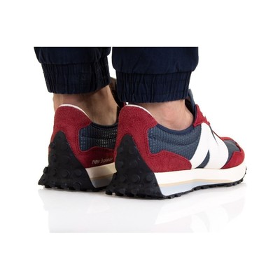 NEW BALANCE SHOES UNIVERSAL MEN BALANCE 327 MS327MR BROWN-NAVY BLUE