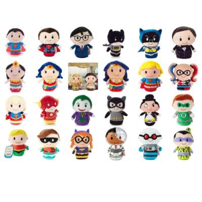 Hallmark Itty Bittys DC Comics Plush Soft Toys Justice League New