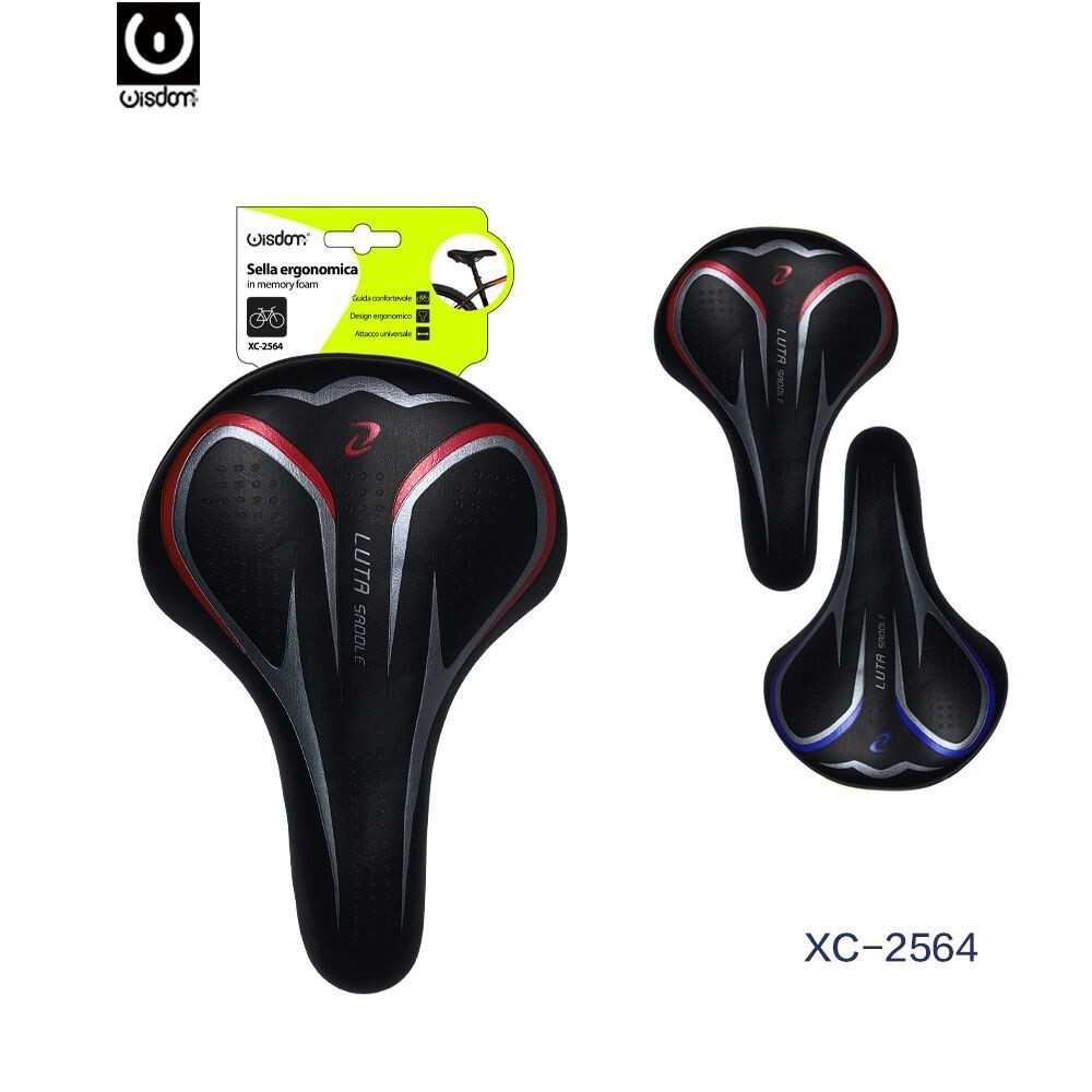 Sella Sellino Bici Bicicletta Morbida Gel Sportiva Ergonomica Bmx Xc-2564 wis