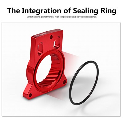 NICECNC Throttle Body Spacer For Chevy Silverado 1500 For GMC Sierra 1500 99-07