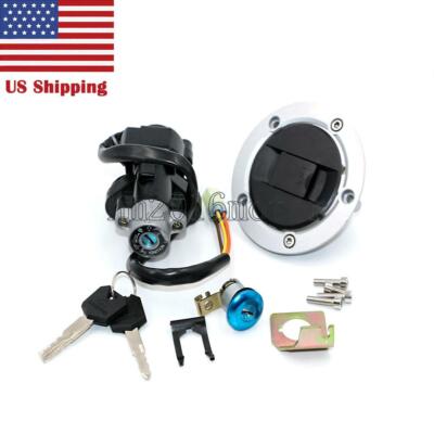 Ignition Switch Fuel Gas Cap Seat Lock With 2 Key For Suzuki SFV650 Gladius 2009