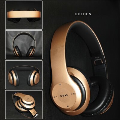 Bluetooth Headphones Wireless Foldable Stereo Earphones Super Bass Headset Mic  