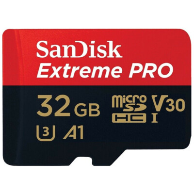SanDisk Extreme Pro microSD Speicherkarte 512GB 256GB 64GB, 4K, U3, A2, Class10