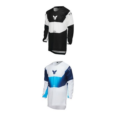 Thor Motocross Jersey Launchmode Storm Enduro MX Shirt Offroad Trikot