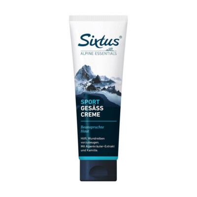 NEU! 125 ml Sixtus Sport Gesäßcreme für Radfahrer- Ruder- und Reitsport Neu&OVP