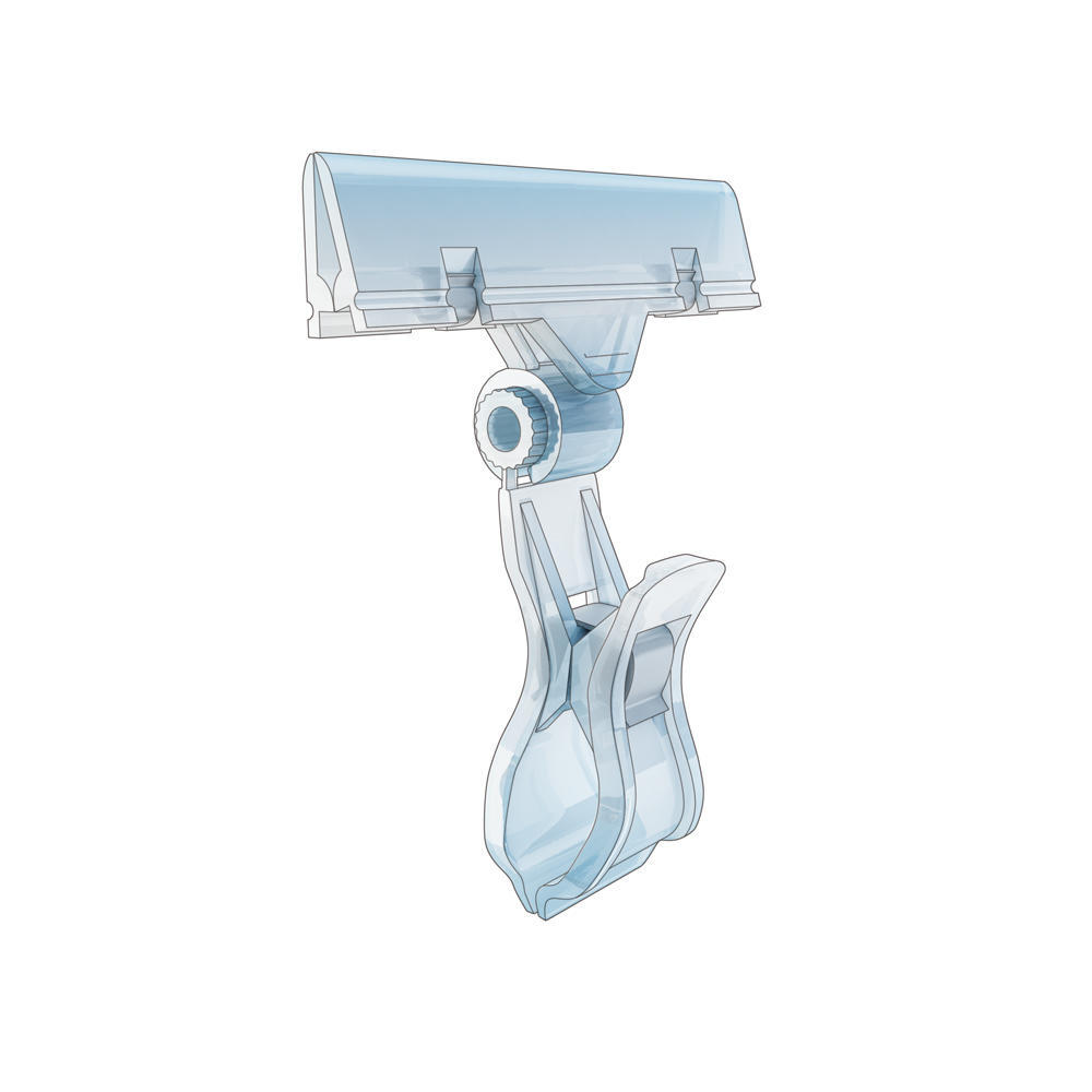 10 x Price Clip Sign Holder Clip On POP Ticket Card Holders Sign Clip