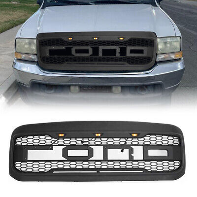 Raptor Style Front Grille Grill Fit For 1999-2004 FORD F250 F350 F450 Super Duty