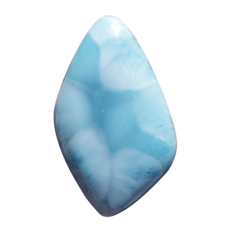 NatÃ¼Rlicher Himmelblauer Larimar Ausgefallene Form 40 X 25 X 9 Mm Schmuckhers...