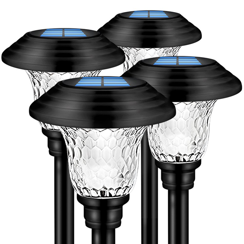 4 Pack Solar Lights For Yard Garden Decor Waterproo