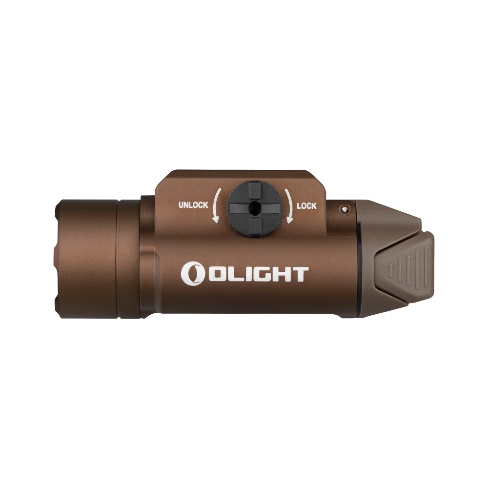 Olight PL-3S Valkyrie 1000 lumen Rail Mount Light Tactical Flashlight Desert Tan
