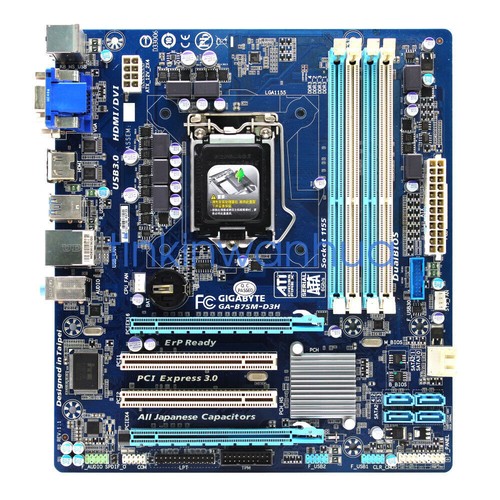 GIGABYTE B75M-D3H + i7-2600 + 4GB 2枚 Amazon | GIGABYTE マザーボード Intel B75 LGA1155 Micro ATX