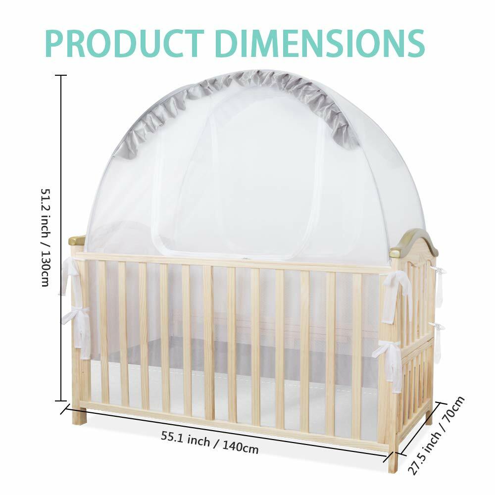 baby cot safety pop up tent