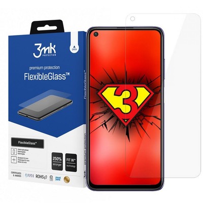 3MK Γυαλί προστασίας 7H FLEXIBLE GLASS για XIAOMI REDMI NOTE 9