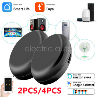 1PCS/2PCS Universal WiFi IR Remote Control For Tuya APP Smart Life Alexa Google