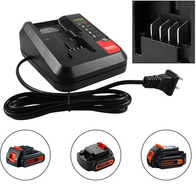 20V MAX Rapid charger for Black&Decker and Porter Cable 20V Lithium Battery USA