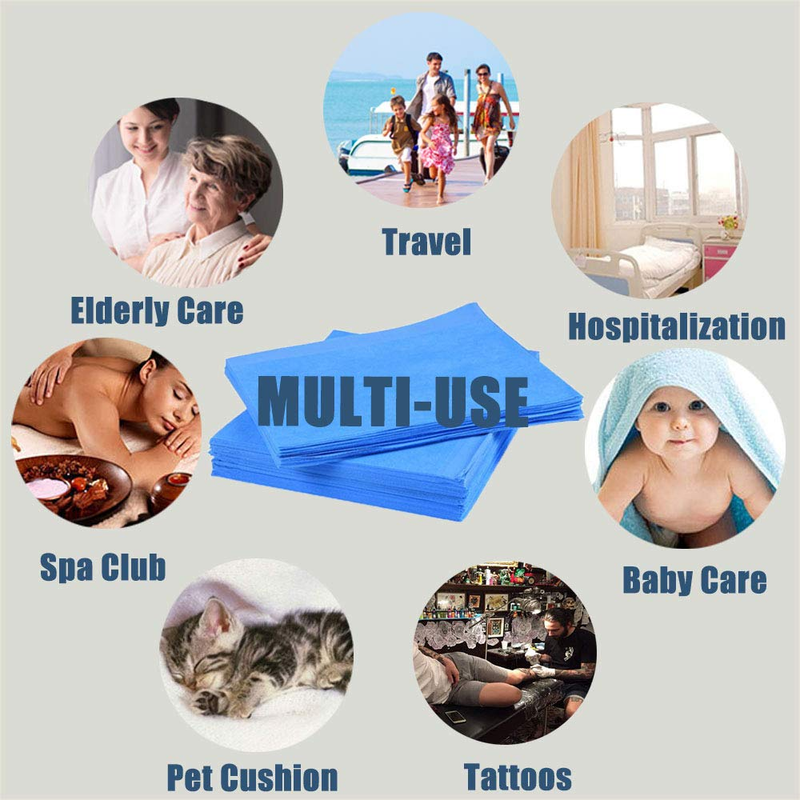 Disposable Massage Table Sheets, 31" X 78" 20Pcs Waterproof