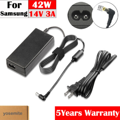 14V 3A AC Adapter Power Cord for Samsung LTM1555B LTM1555X LTM1755X LCD Monitor