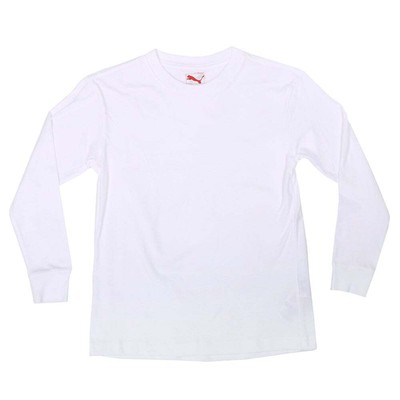 

Повседневная футболка с длинным рукавом Puma Blank для мальчиков, размер , 893187-01-Y, Белый, Puma Blank Long Sleeve TShirt