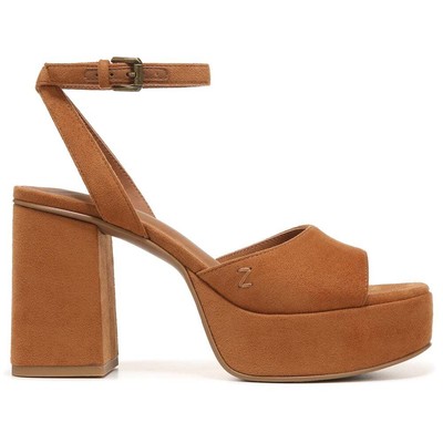 

Zodiac Priya Block Heels TStrap Женские коричневые повседневные сандалии I5858F1-200, Коричневый