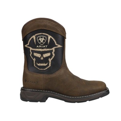 

Ariat Workhog Xt Venttek Bold Tooled Inlay Square Toe Cowboy Youth Boys Brown C, Коричневый, Ariat Workhog Xt Venttek Bold Tooled Inlay Square Toe Cowboy You
