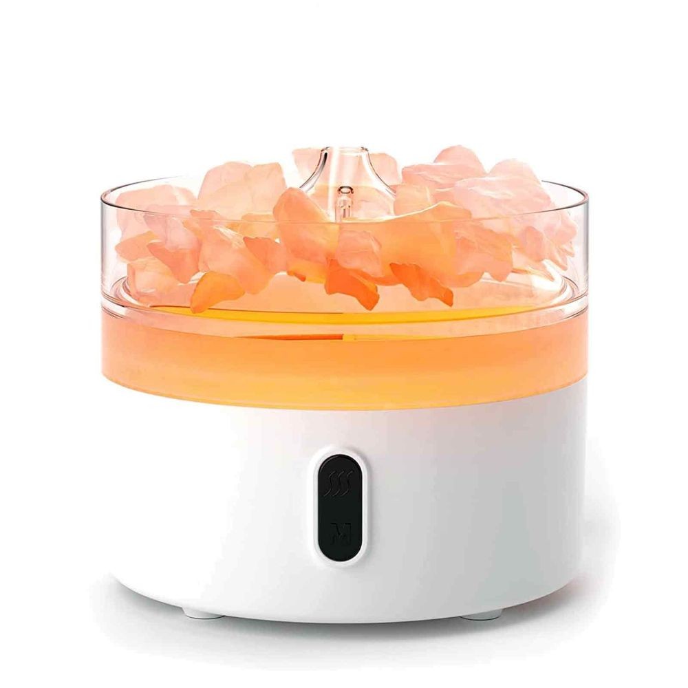 Himalayan Salt Aroma Diffuser – 220 ml Flammeneffekt mit Ultraschalltechnik