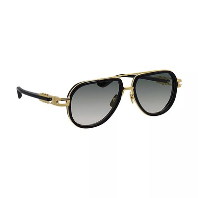 Pre-owned Dita Dts441-a-01 Vastik Yellow Gold - Black W Sunglasses In Lunar Forest