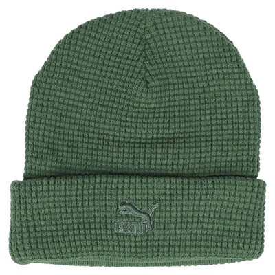 

Puma Archive Mid Fit Beanie Mens Size Size  Athletic Casual 02284813, Зеленый, Puma Archive Mid Fit Beanie